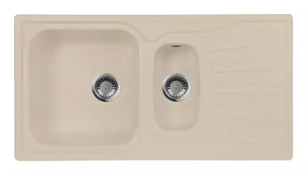 Кухонная мойка AquaGranitEx бежевый M-09K(328)