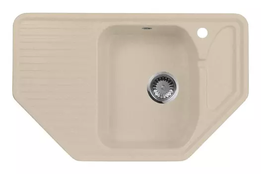 Кухонная мойка AquaGranitEx бежевый M-10(328)