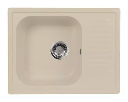 Кухонная мойка AquaGranitEx бежевый M-13(328)