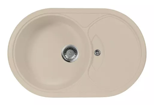 Кухонная мойка AquaGranitEx бежевый M-18S(328)