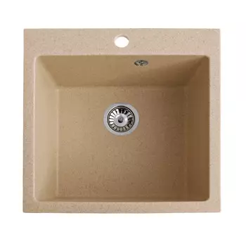 Кухонная мойка AquaGranitEx бежевый M-31(328)