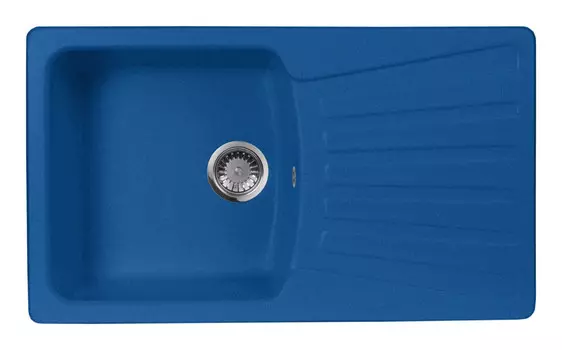 Кухонная мойка AquaGranitEx cиний M-12(323)