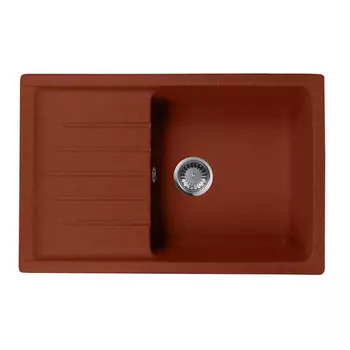 Кухонная мойка AquaGranitEx красный марс M-27(334)