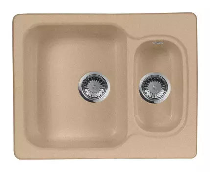 Кухонная мойка AquaGranitEx песочный M-09(302)