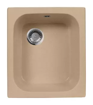 Кухонная мойка AquaGranitEx песочный M-17(302)