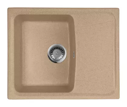 Кухонная мойка AquaGranitEx песочный M-17K(302)