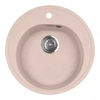 Кухонная мойка AquaGranitEx розовый M-08(315)