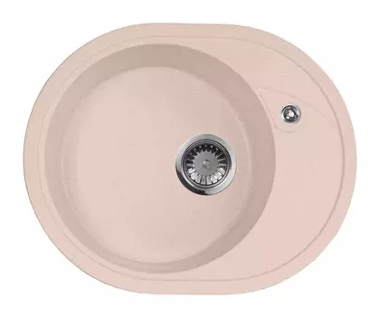 Кухонная мойка AquaGranitEx розовый M-18L(315)