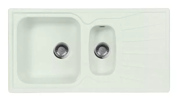 Кухонная мойка AquaGranitEx салатовый M-09K(303)