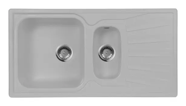 Кухонная мойка AquaGranitEx серый M-09K(310)