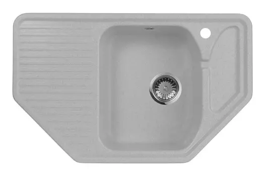 Кухонная мойка AquaGranitEx серый M-10(310)