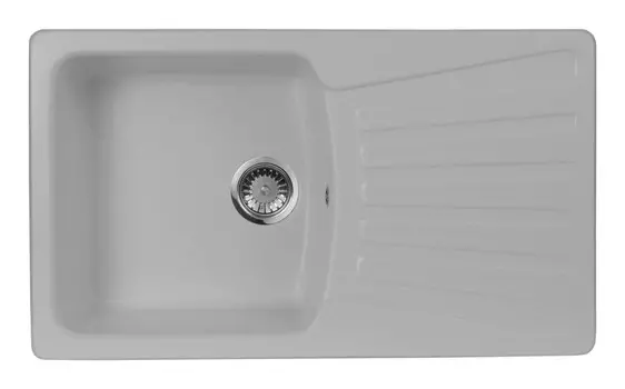 Кухонная мойка AquaGranitEx серый M-12(310)