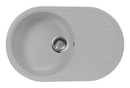 Кухонная мойка AquaGranitEx серый M-18(310)