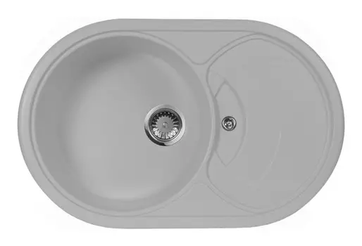 Кухонная мойка AquaGranitEx серый M-18S(310)