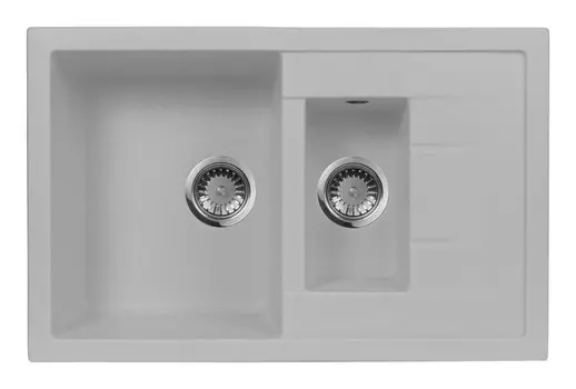 Кухонная мойка AquaGranitEx серый M-21K(310)
