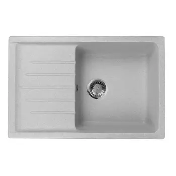 Кухонная мойка AquaGranitEx серый M-27(310)