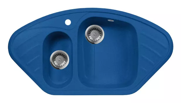 Кухонная мойка AquaGranitEx синий M-14(323)