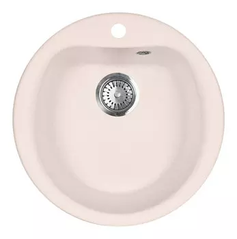 Кухонная мойка AquaGranitEx светло-розовый M-07(311)