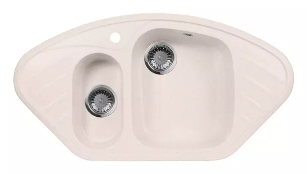 Кухонная мойка AquaGranitEx светло-розовый M-14(311)