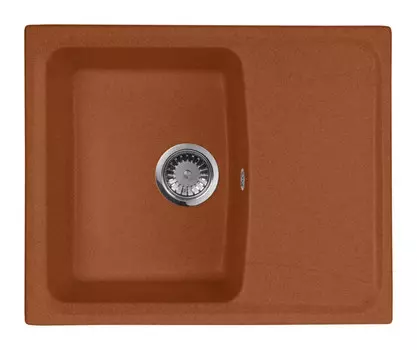 Кухонная мойка AquaGranitEx терракот M-17K(307)