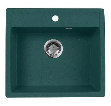 Кухонная мойка AquaGranitEx зеленый M-56(305)