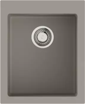 Кухонная мойка Artceramic Omoikiri Bosen 41A-GR ленинградский серый 4993813