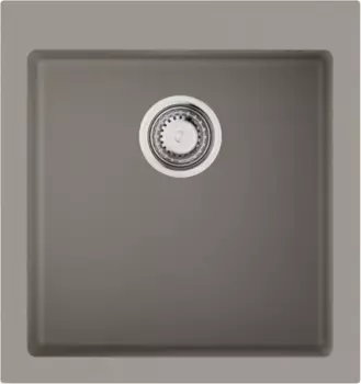 Кухонная мойка Artceramic Omoikiri Bosen 47A-GR ленинградский серый 4993816