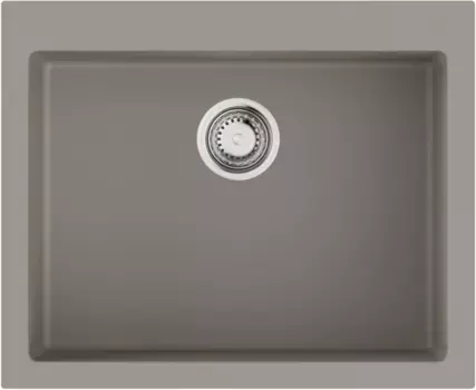 Кухонная мойка Artceramic Omoikiri Bosen 57A-GR ленинградский серый 4993819