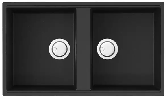 Кухонная мойка Artceramic Omoikiri Kitagawa 83-2-U-GB графит 4993811