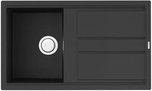 Кухонная мойка Artceramic Omoikiri Kitagawa 86-GB графит 4993808