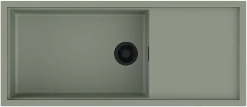 Кухонная мойка Artceramic Omoikiri Sintesi 116-WG wind green 4997123
