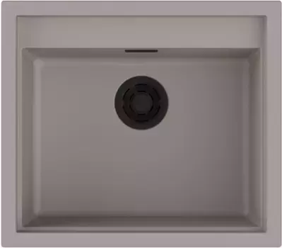 Кухонная мойка Artceramic Omoikiri Sintesi 57-GR ленинградский серый 4997144