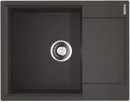 Кухонная мойка Artgranit Omoikiri Daisen 65-BL черный 4993684