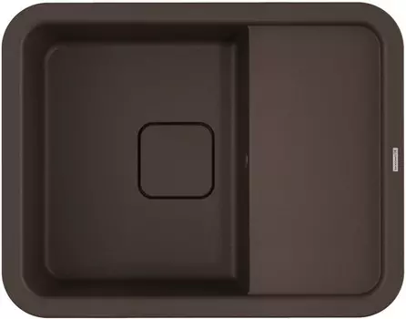 Кухонная мойка Artgranit Omoikiri Tasogare 65-DC темный шоколад 4993489