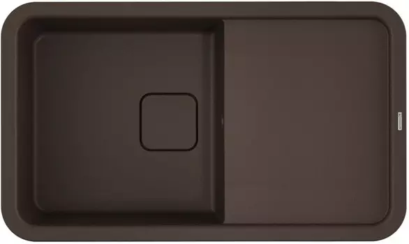Кухонная мойка Artgranit Omoikiri Tasogare 86-DC темный шоколад 4993468