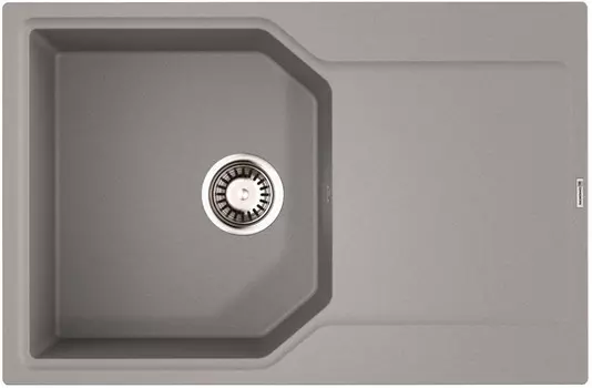 Кухонная мойка Artgranit Omoikiri Yonaka 78-GR ленинградский серый 4993706