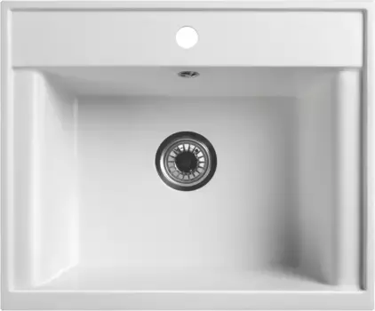 Кухонная мойка Belux SG-REC-6050 белый кварц 4810924266514