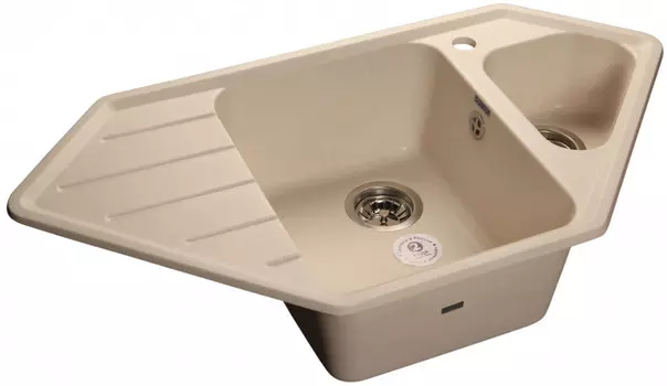 Кухонная мойка белый GranFest Corner GF-C950E