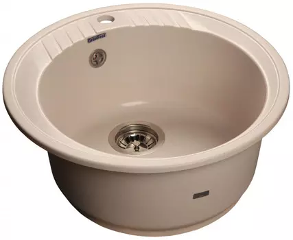 Кухонная мойка белый GranFest Rondo GF-R520