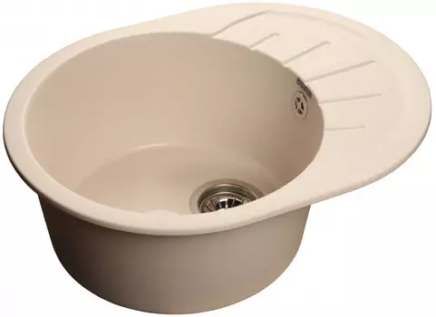 Кухонная мойка белый GranFest Rondo GF-R580L