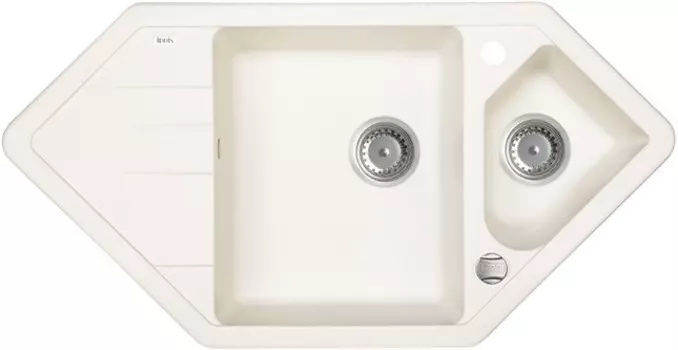 Кухонная мойка белый IDDIS Vane G V30W965I87