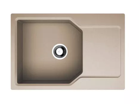 Кухонная мойка бежевый Artgranit Omoikiri Yonaka 78-LB-SA