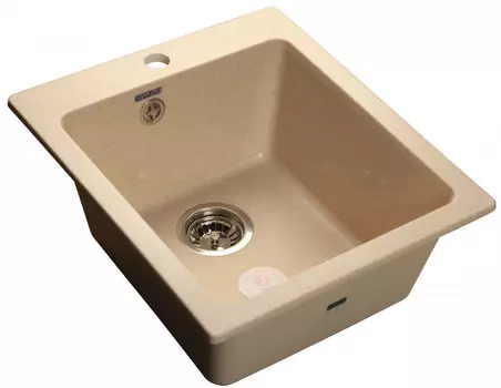 Кухонная мойка бежевый GranFest Practic GF-P505
