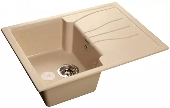 Кухонная мойка бежевый GranFest Standart GF-S680L