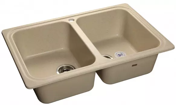 Кухонная мойка бежевый GranFest Standart GF-S780K