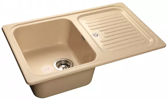 Кухонная мойка бежевый GranFest Standart GF-S780L