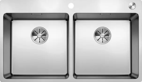 Кухонная мойка Blanco Andano 400/400-IF/A InFino зеркальная полированная сталь 525249