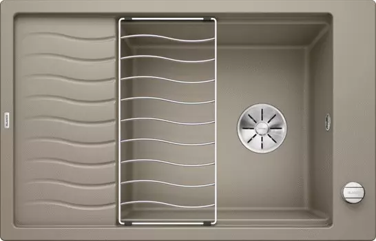 Кухонная мойка Blanco Elon XL 6S InFino серый беж 524841