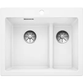 Кухонная мойка Blanco Pleon 6 Split InFino белый 521693