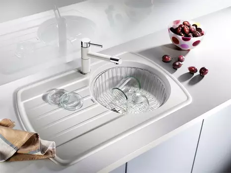 Кухонная мойка Blanco Rondoval 45S Белый 515764